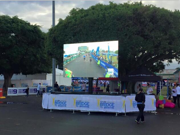 Harse Led display trailer application in Australia
